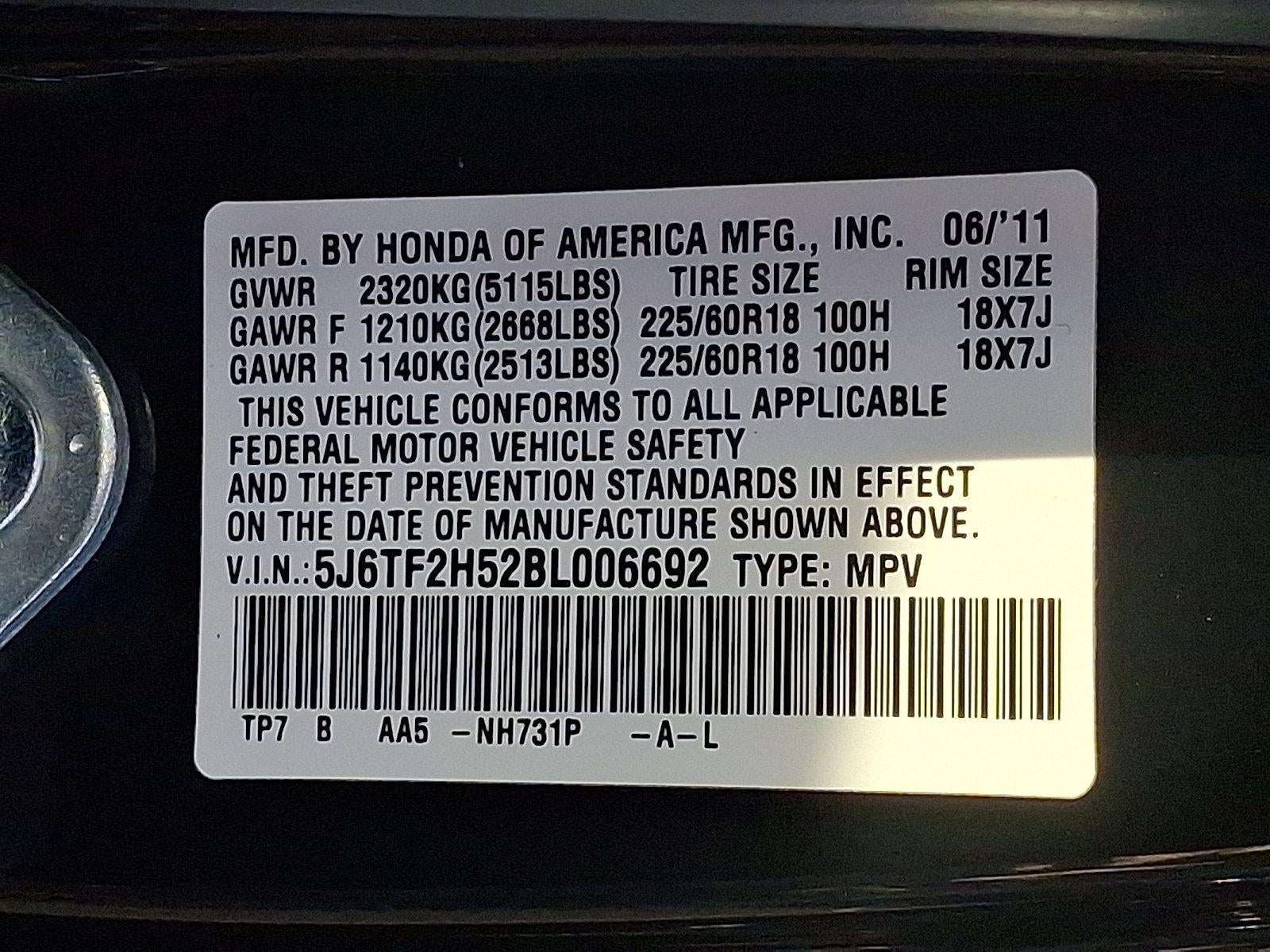 2011 Honda Accord Crosstour EX-L 4WD