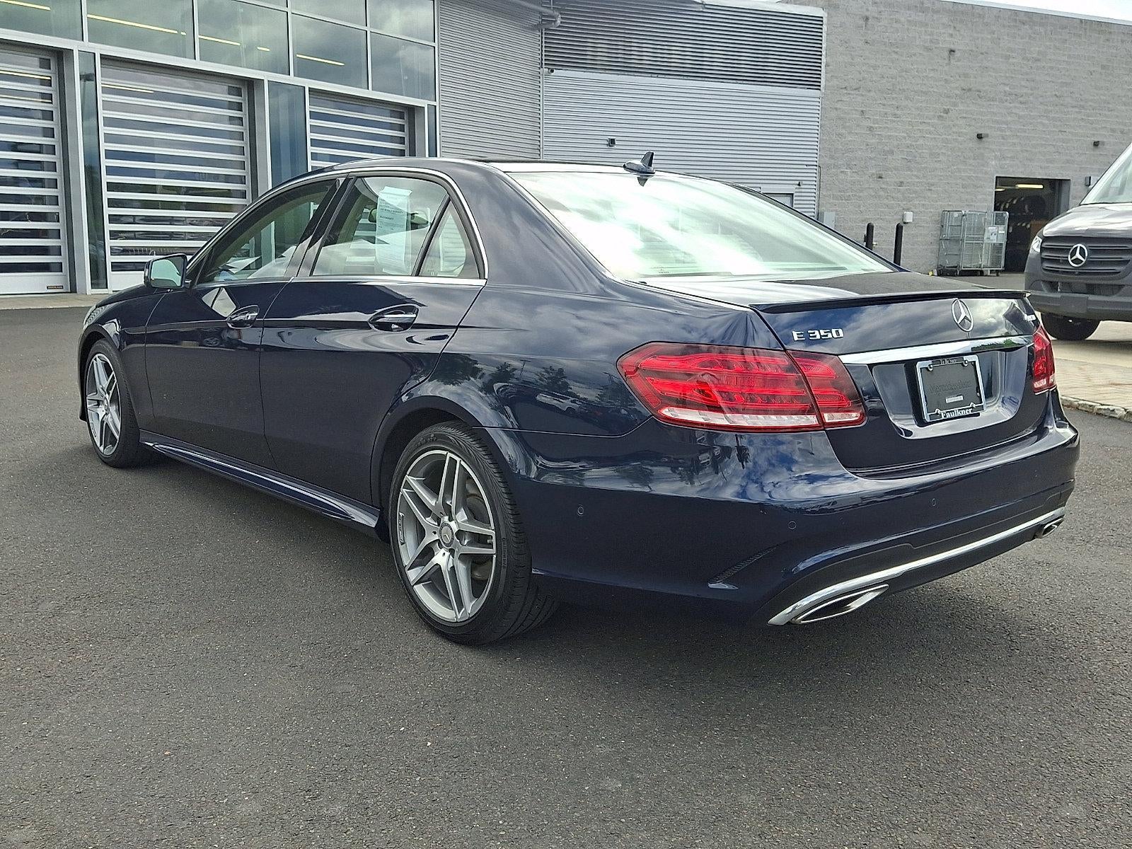 2016 Mercedes-Benz E-Class E 350 4MATIC® Sport Sedan