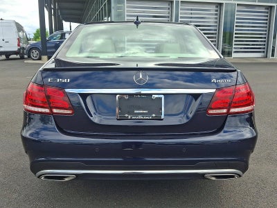 2016 Mercedes-Benz E-Class E 350 4MATIC® Sport Sedan