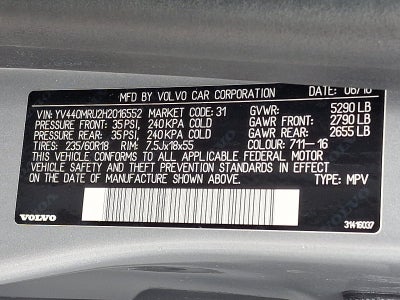2017 Volvo XC60 T5 AWD Inscription