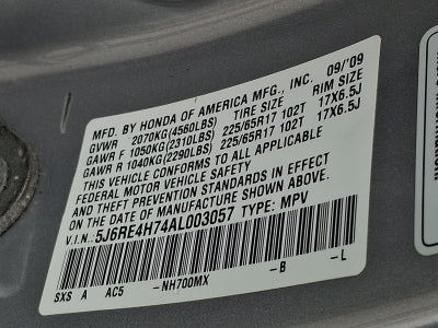 2010 Honda CR-V EX-L 4WD