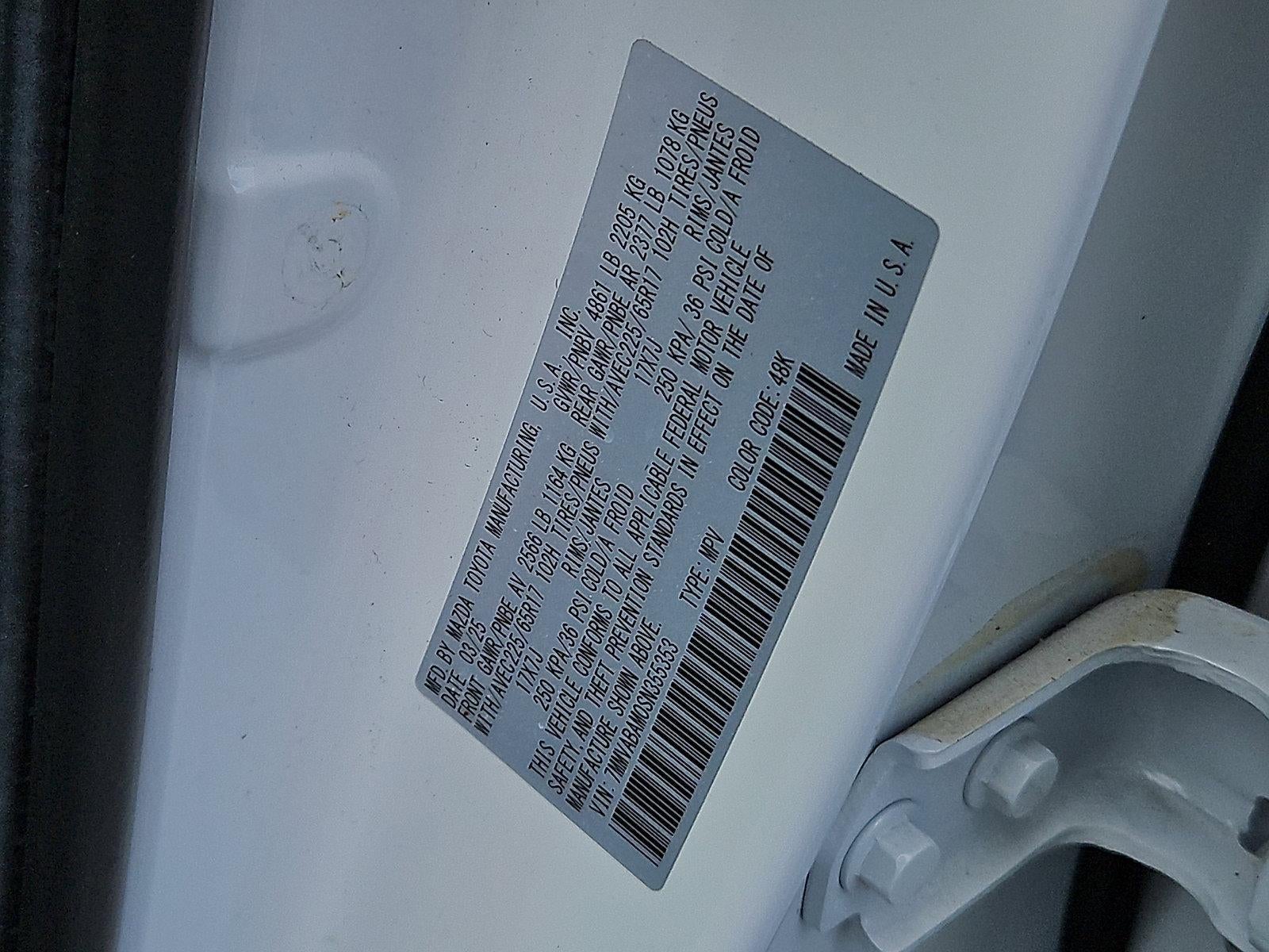 2025 Mazda Mazda CX-50 2.5 S Select Package AWD