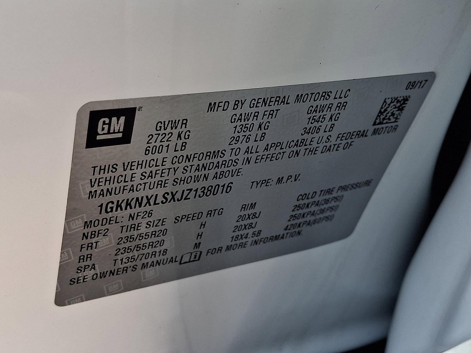 2018 GMC Acadia AWD Denali