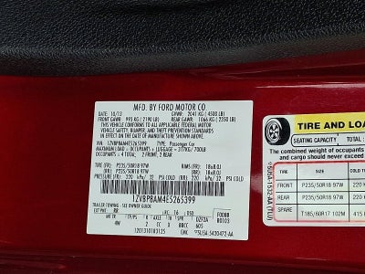 2014 Ford Mustang 2dr Cpe V6