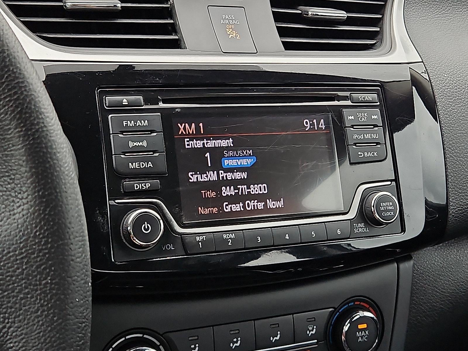 2017 Nissan Sentra SV CVT