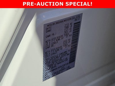 2017 Nissan Pathfinder 4x4 S