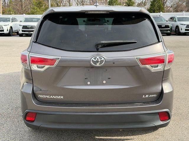 2014 Toyota Highlander AWD 4dr V6 LE Plus (GS)