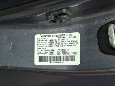 2013 INFINITI G37 Convertible Base