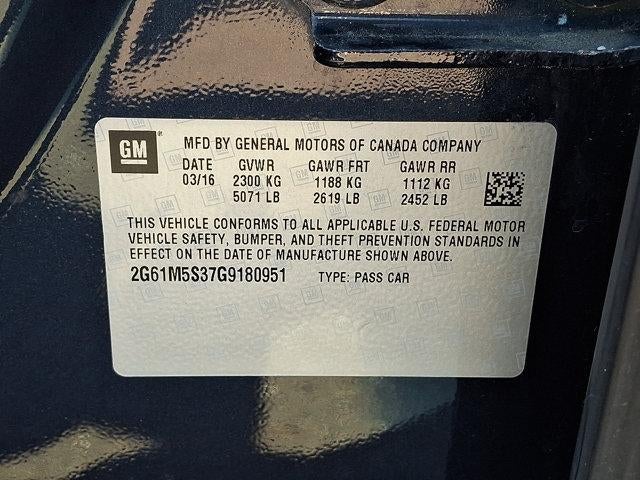 2016 Cadillac XTS 3.6L V6 FWD Luxury