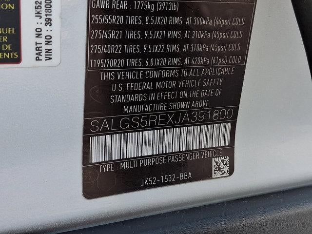 2018 Land Rover Range Rover V8 Supercharged LWB