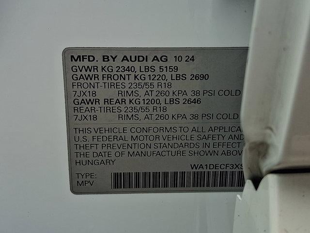 2025 Audi Q3 S line Premium 45 TFSI quattro