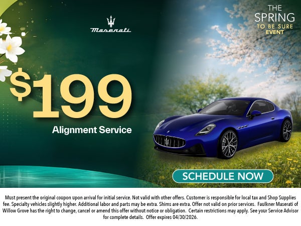 $199 Alignment Special