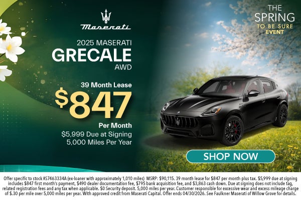 2025 Maserati Grecale AWD