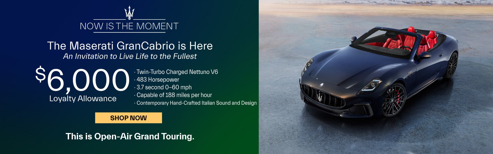 The Maserati GranCabrio is Here