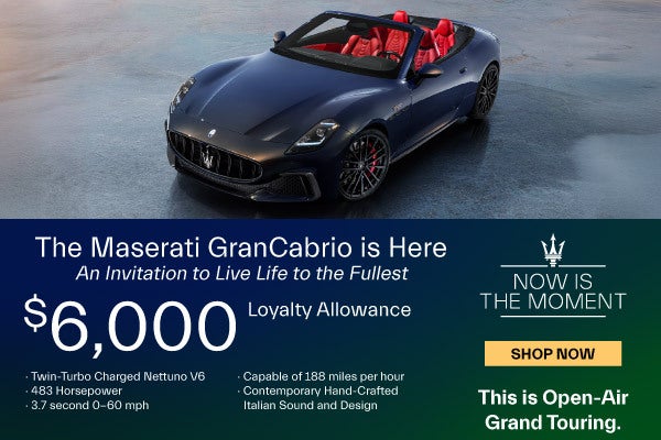 The Maserati GranCabrio is Here