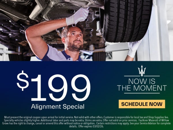 $199 Alignment Special