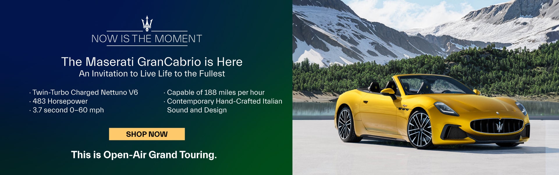 The Maserati GranCabrio is Here