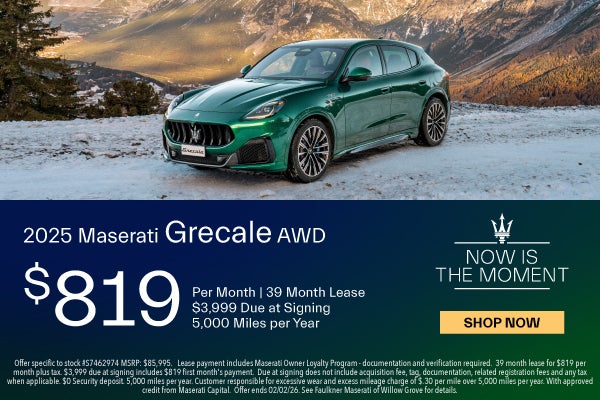 2025 Maserati Grecale AWD