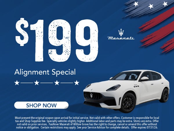 $199 Alignment Special