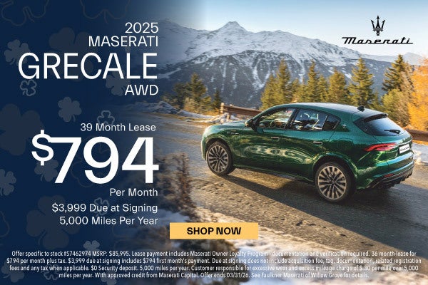 2025 Maserati Grecale AWD