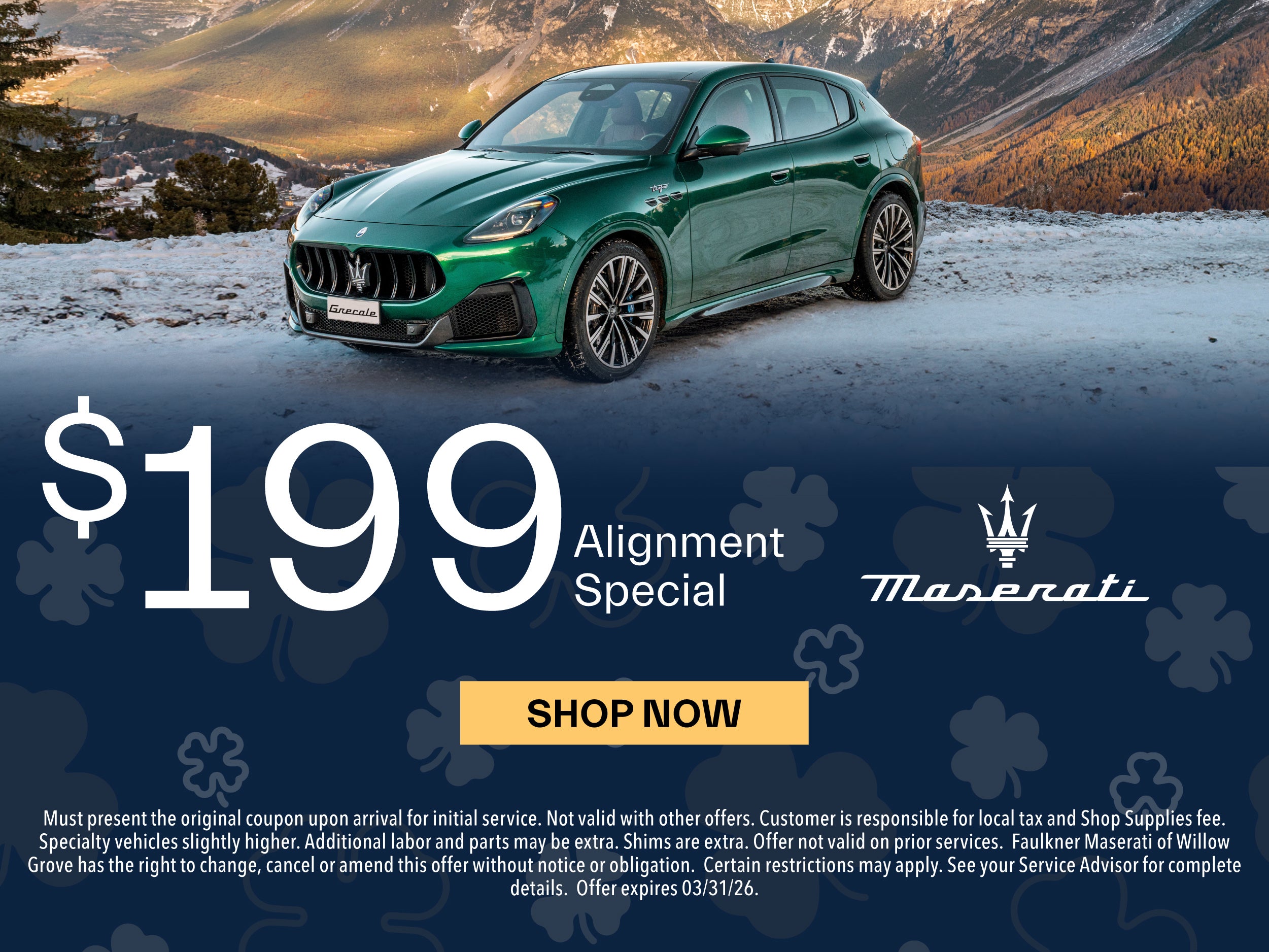 $199 Alignment Special