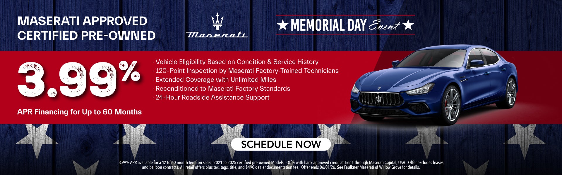Maserati Approved Certified Pre-Owned