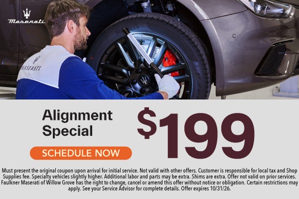 $199 Alignment Special