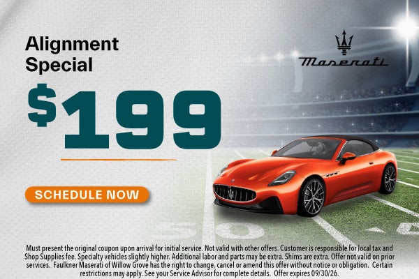 $199 Alignment Special