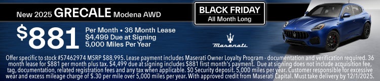 New 2025 Grecale Modena AWD