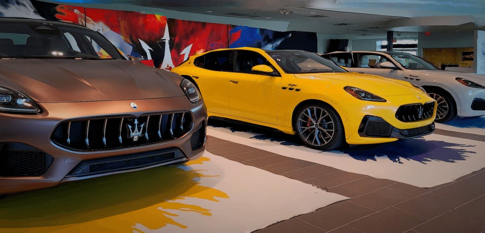 Faulkner Maserati Willow Grove Interior Showroom