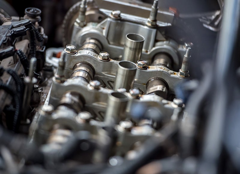 Close up image of car parts